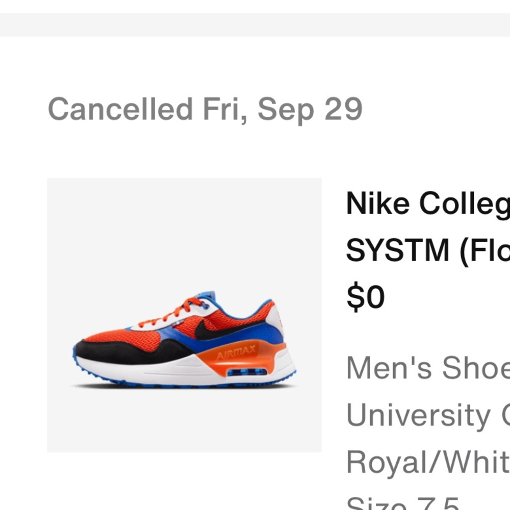 Florida Gators Nike Air Max Solo - Picture 4 of 5